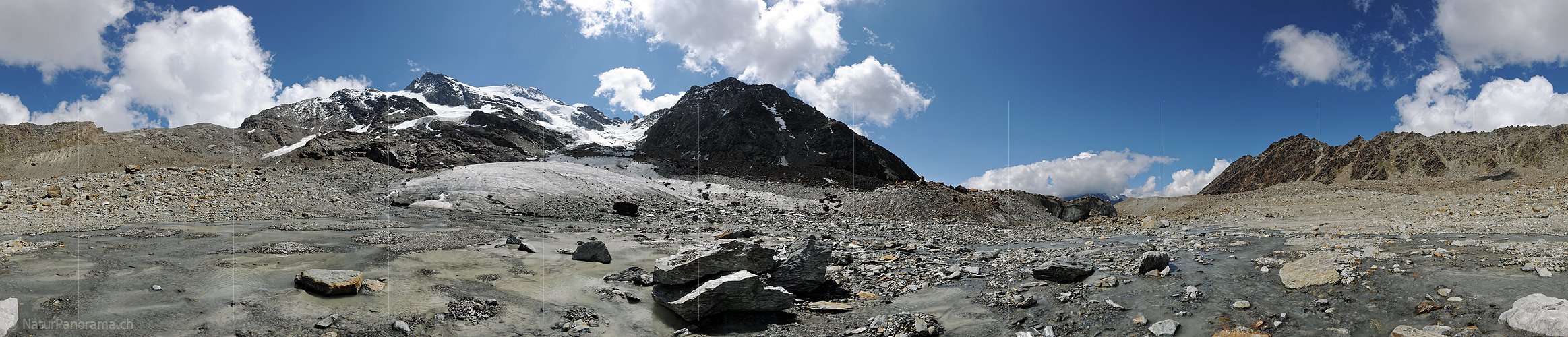 P008053: 360° Panoramafoto Grüebugletscher (Stand 8.2011)