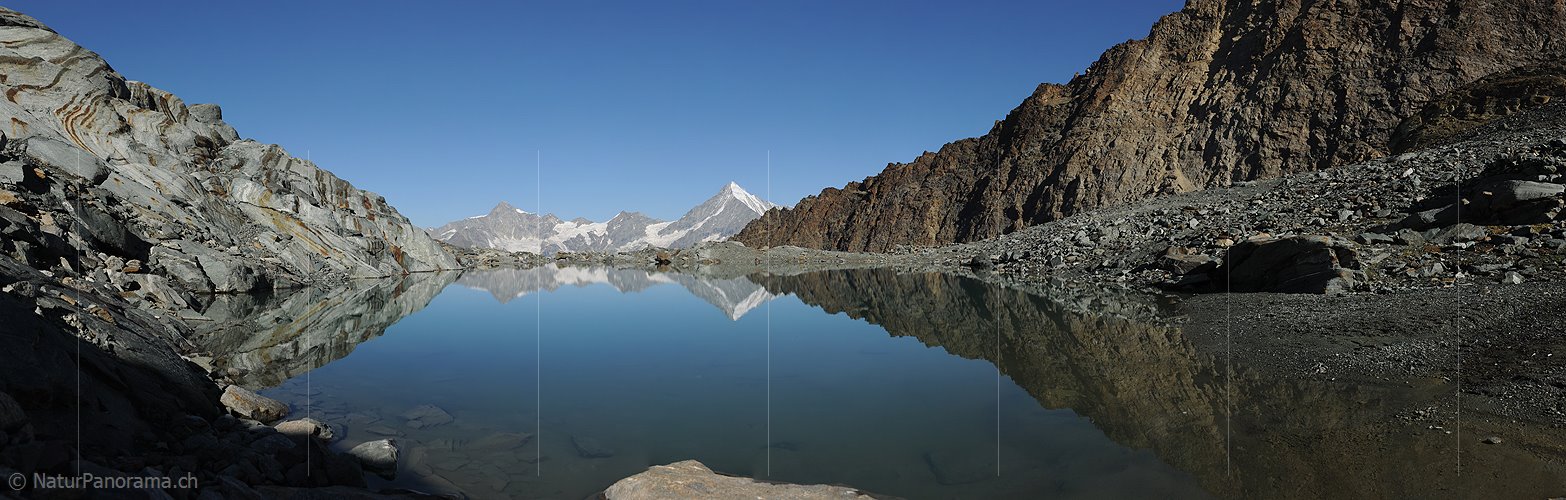 P008266: Panoramabild Spiegelung im Alphubelsee