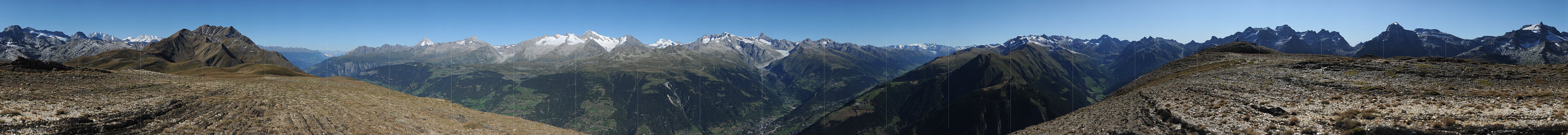 P008376: Gigapixelpanorama Breithorn (Binntal)