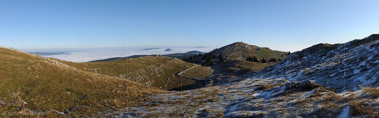 P008732: Panorama Juralandschaft auf dem Mont Tendre