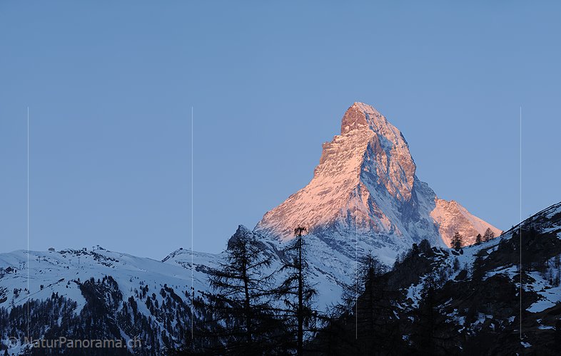 P009231: Grossbild Matterhorn im Morgenlicht