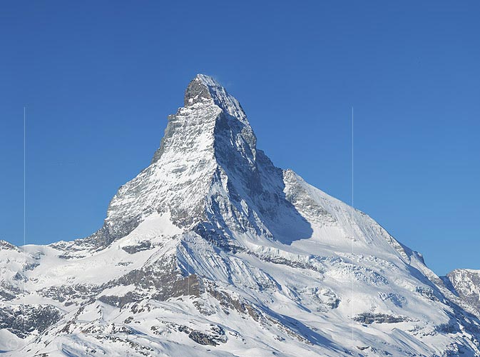 P009234a: Large picture Matterhorn (Snowy)