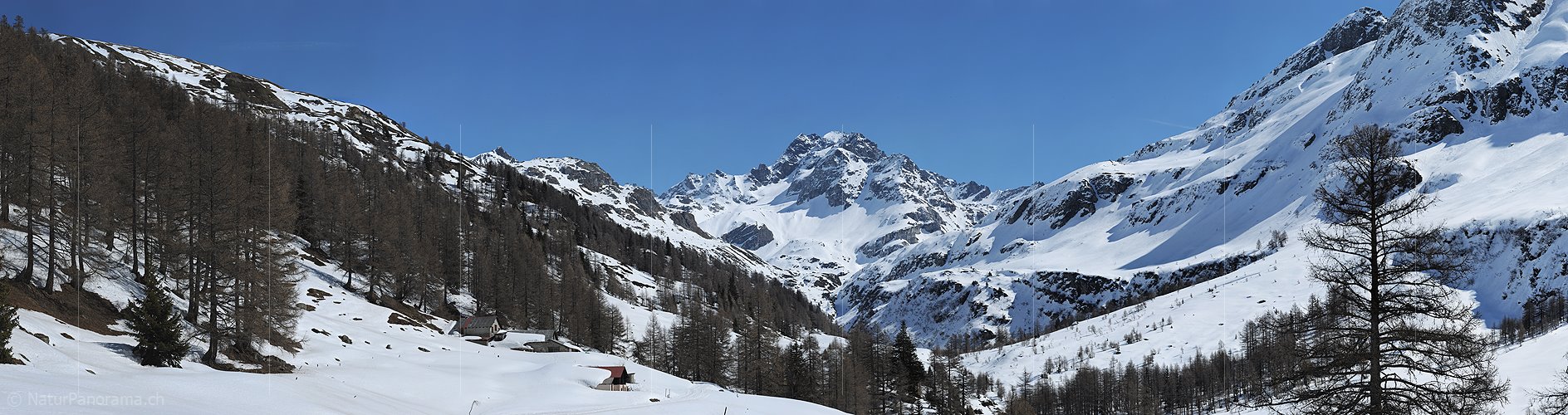 P009267: Gigapixel Panoramabild Winterlandschaft mit Ofenhorn