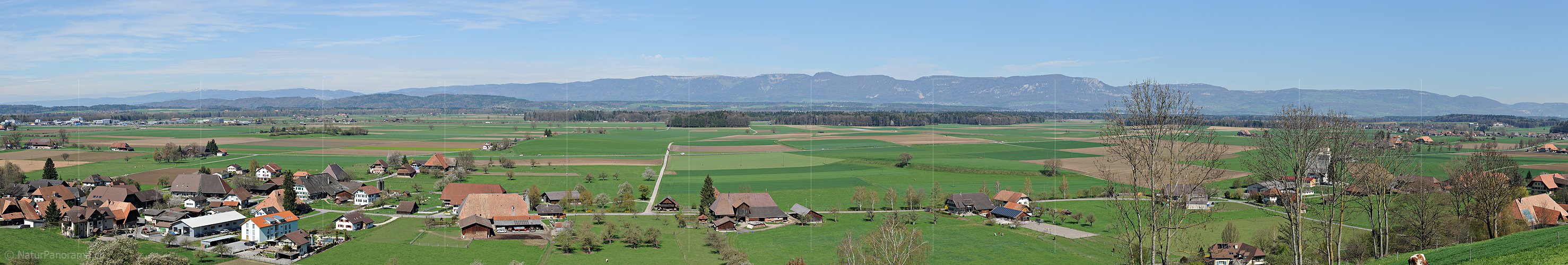 P009341a: Panoramabild Berner Mittelland und Jura