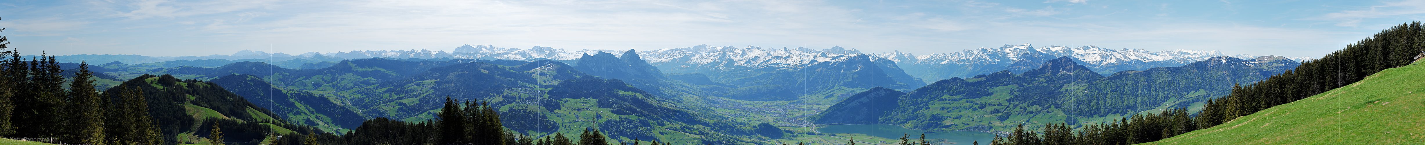 P009748b: Gigapixelpanorama der Zentralschweizer Alpen