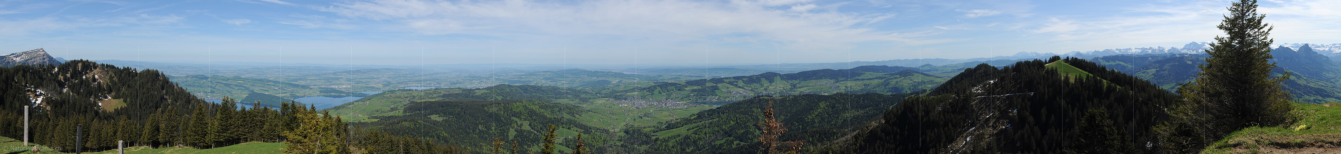 P009751a: Panoramabild Wildspitz/Rossberg Richtung Norden