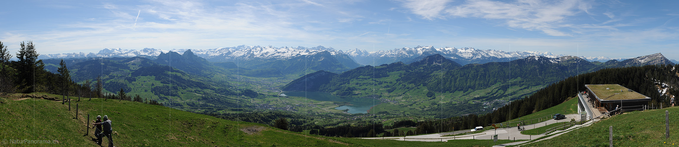 P009752: Panoramabild Wildspitz/Rossberg Richtung Süden
