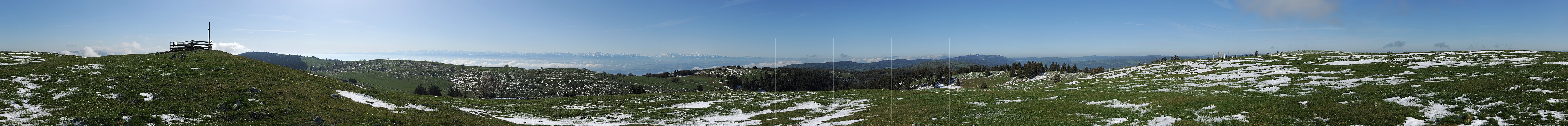 P009771: Gipfelpanorama Le Soliat / Creux du Van