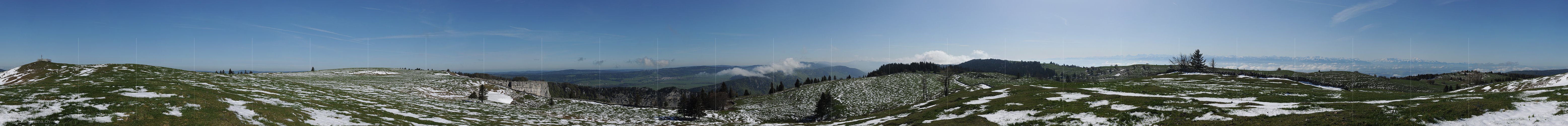 P009774: Panoramabild Le Soliat / Creux du Van
