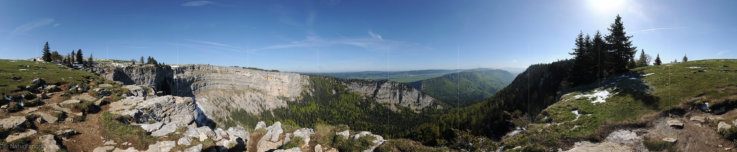 P009775: 360° Panoramabild Creux du Van