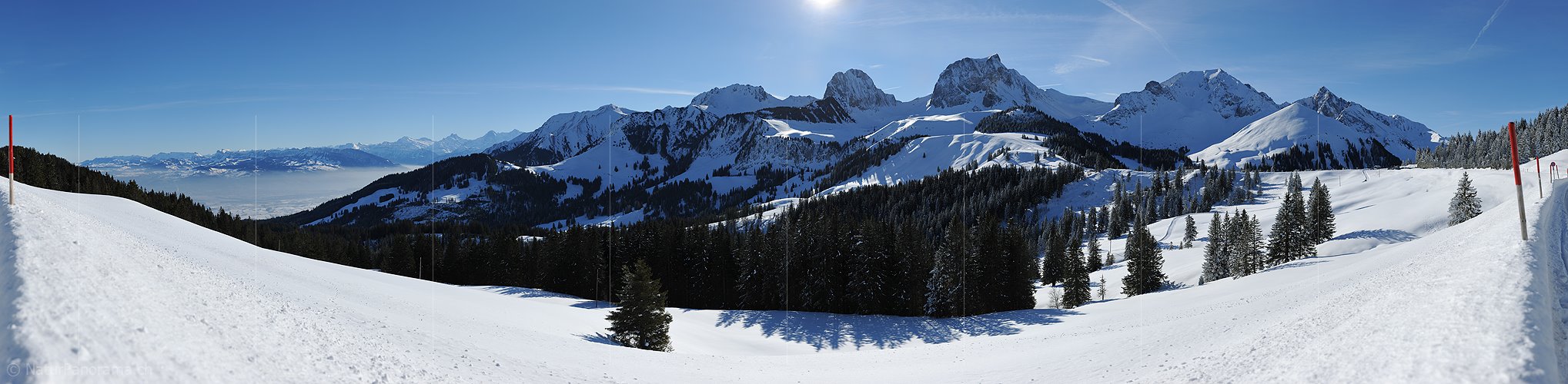 P012083: Gigapixel Panoramafoto Gurnigel (Gantrisch, Gantrischkette)