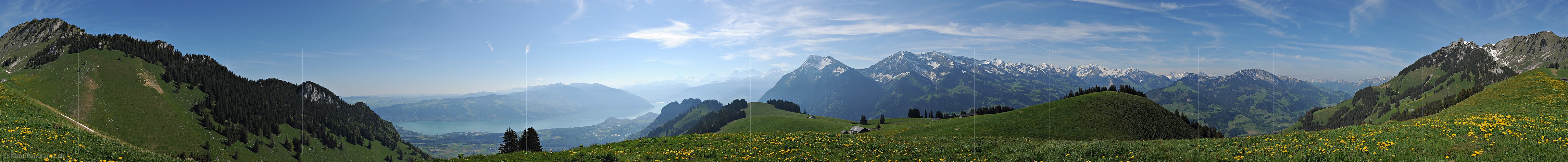 P012814: 360° Gipfelpanorama Heitihubel