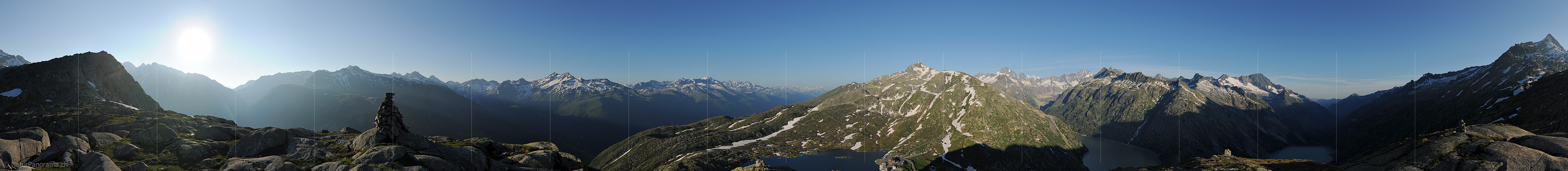 P013192: 360° Panoramafoto Grimselpass