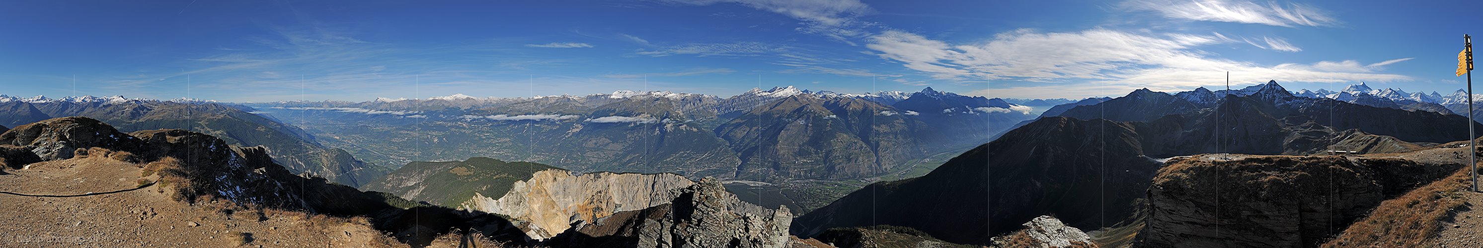 P013623: Panorama Rundsicht vom Illhorn