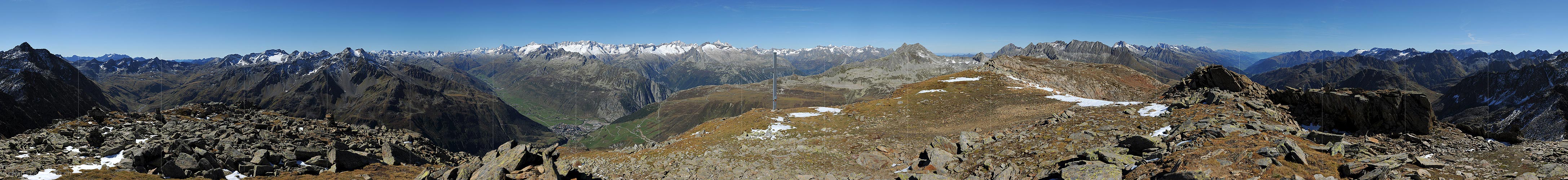 P013651: 360° Summit panorama Rossbodenstock