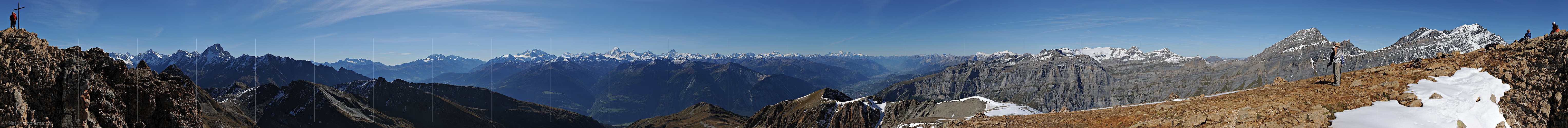 P013671: 360° Gipfelpanorama Torrenthorn