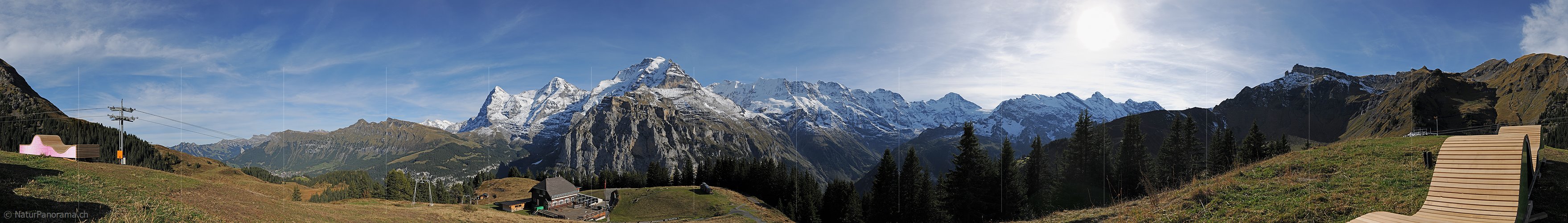 P013774: 360° Panoramasicht Allmendhubel (Mürren)