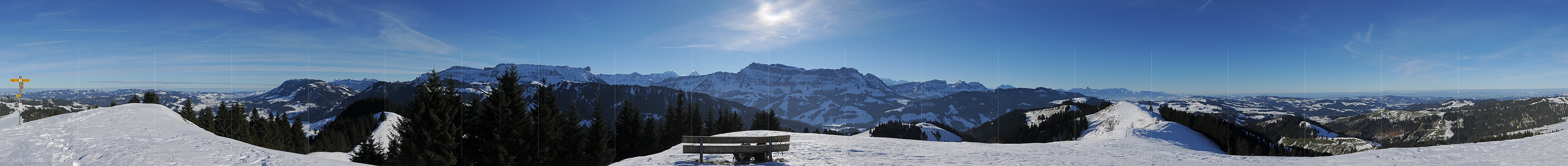 P013984: 360° Gipfelpanorama Wachthubel