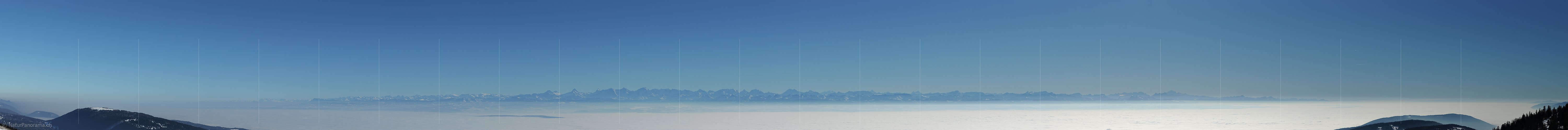 P014009: Alpenpanorama und Nebelmeer vom Chasseral