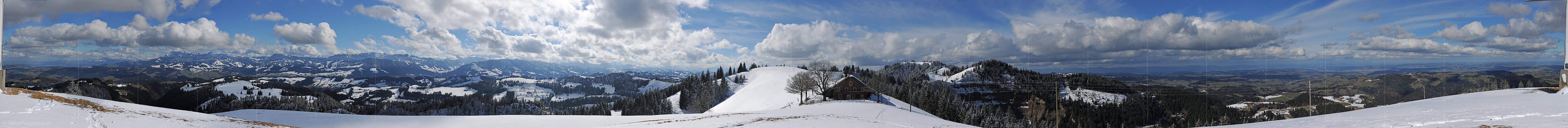 P014207: 360° Rundumsicht Ober Änzi (Napfgebiet)