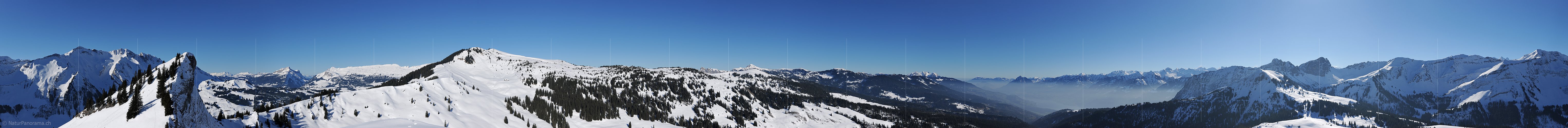 P014253: 360° Gipfelpanorama Rotspitz E