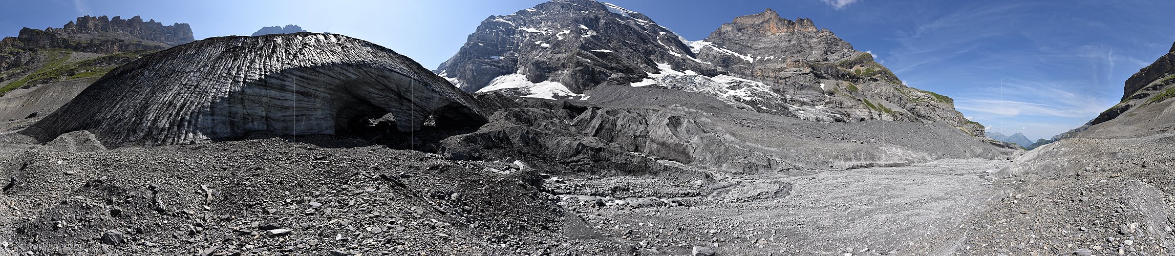 P014494: 360° Panoramafoto Gamchigletscher (Stand 7.2015)