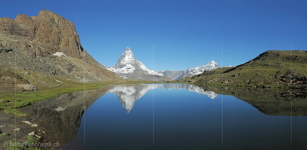 P014803a: Gigapixel Panoramafoto Riffelhorn, Matterhorn und Dent Blanche