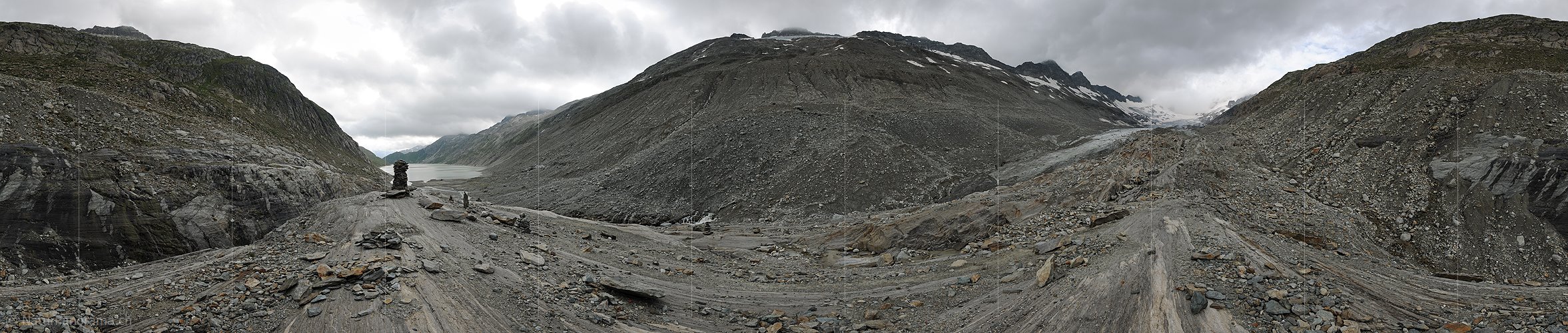 P014891: 360° Panoramafoto Oberaargletscher