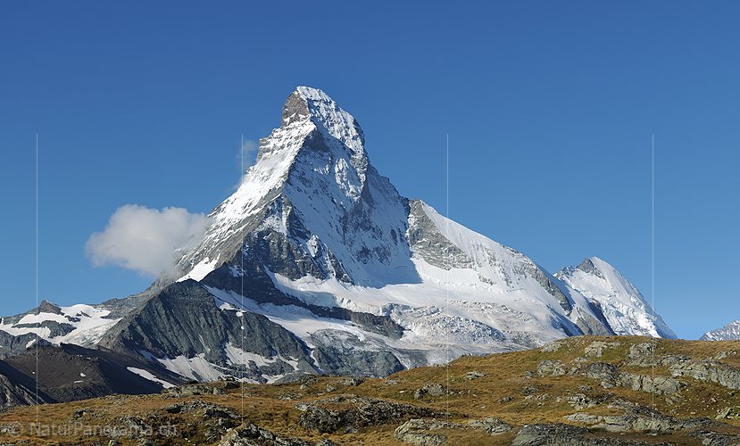 P015062a: Hochaufgelöstes Foto vom Matterhorn