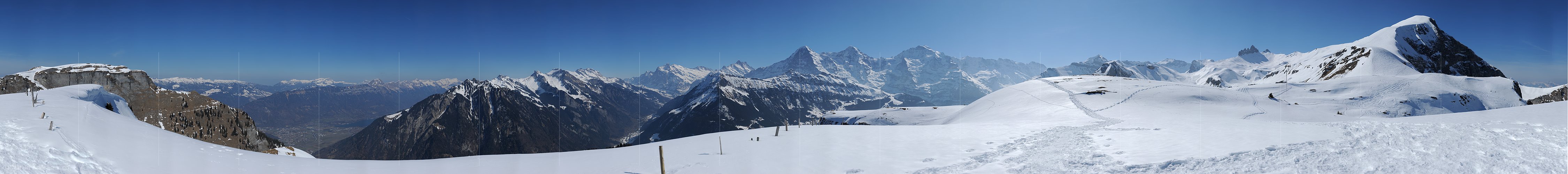 P015824: Panoramafoto Dreigestirn (Entwurf)