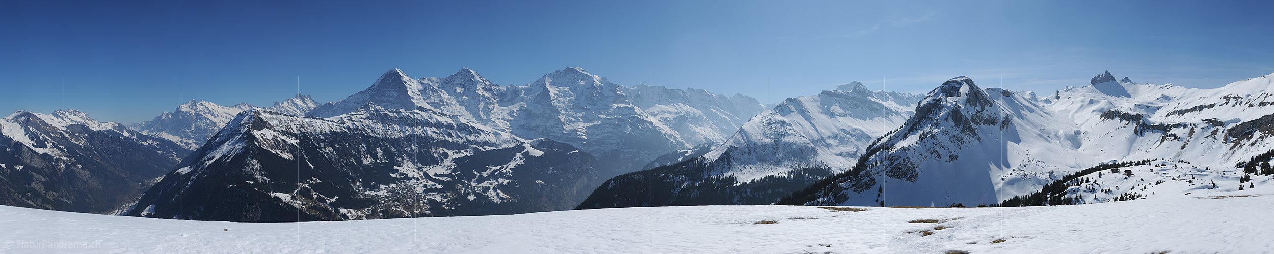 P015830: Gigapixel-Panoramafoto Jungfrauregion im Winter