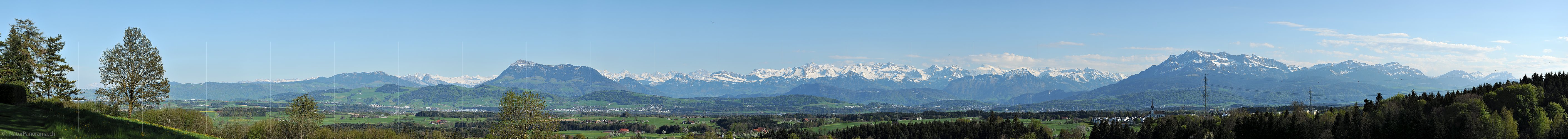 P016034: Panoramafoto Zentralalpen