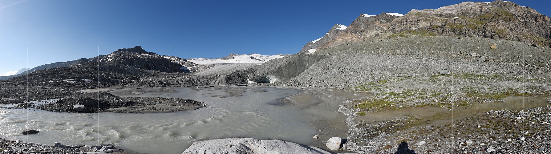 P016563: Panoramafoto Schwarzberggletscher (Stand 7.2015)
