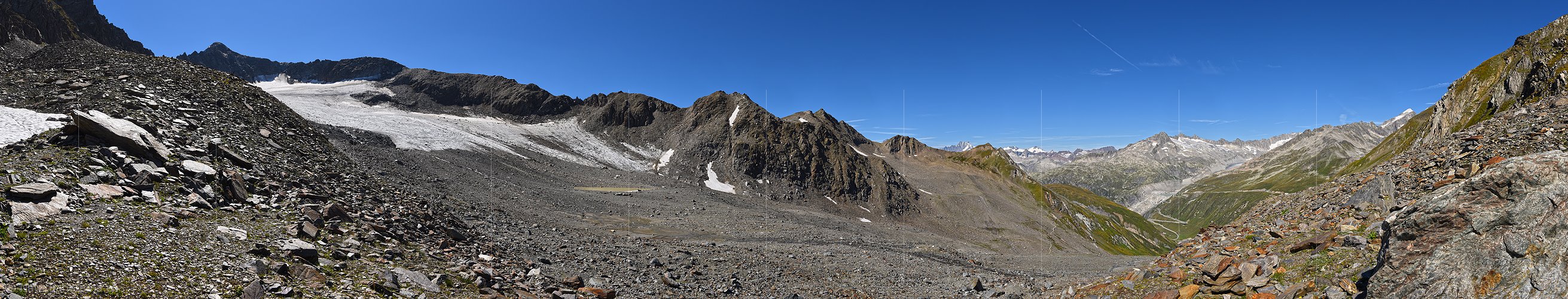 P016723: Panoramafoto Muttgletscher (Stand: 8.2015)