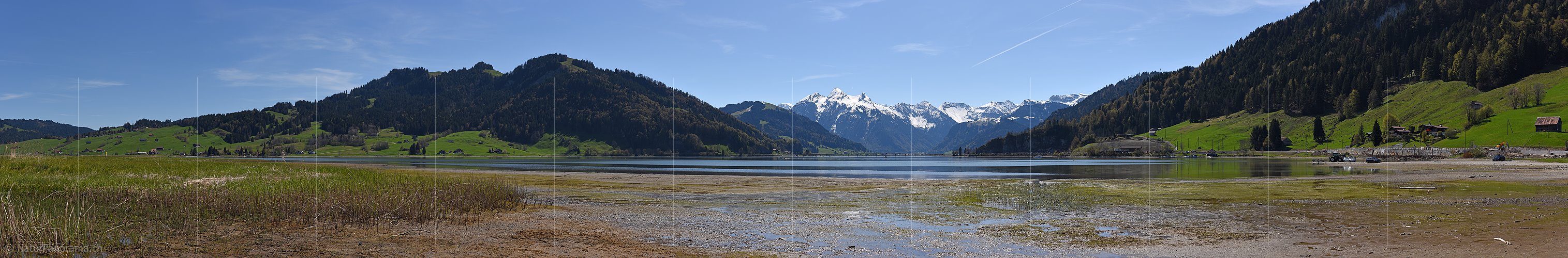 P017722: Panoramafoto Sihlsee und Fluebrig