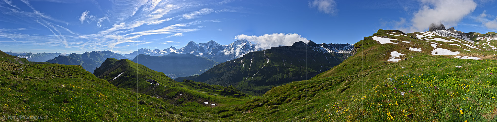 P018044: Panoramafoto Jungfrauregion