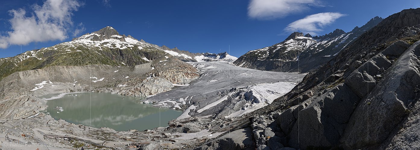 P018093: Panoramafoto Rhonegletscher (Stand 7.2016)