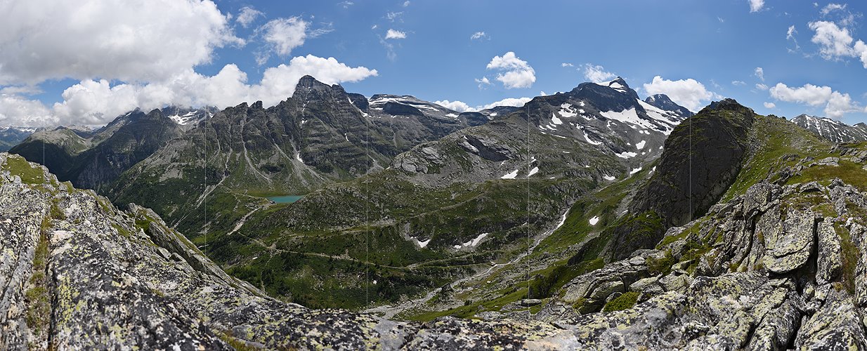 P018305: Panoramafoto Chummibort und Helsenhorn vom Sickeregale