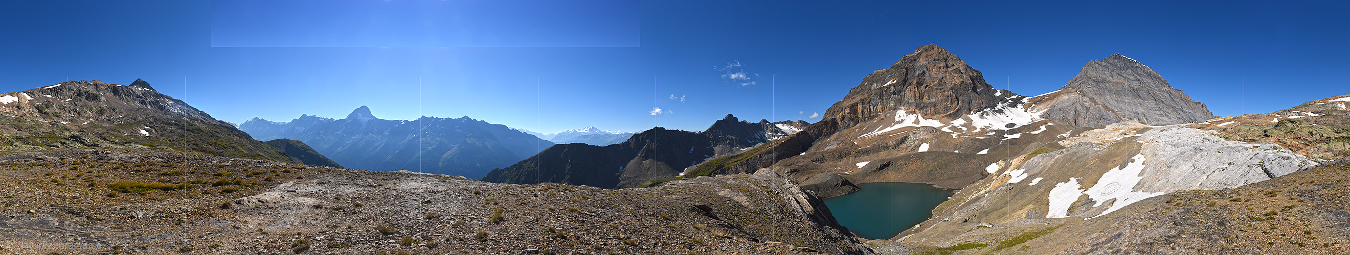 P018463: Panoramafoto Bietschhorn (Entwurf)