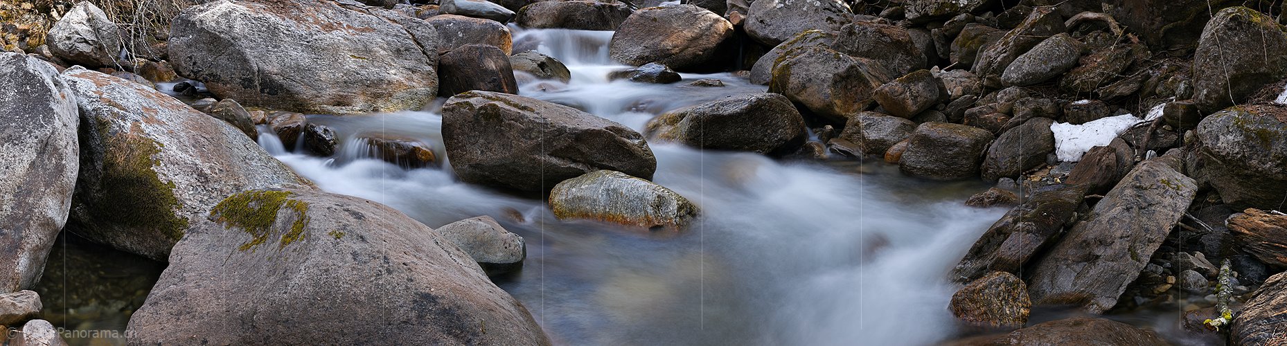 P019451a: Panoramafoto Wasser (Langzeitbelichtung)