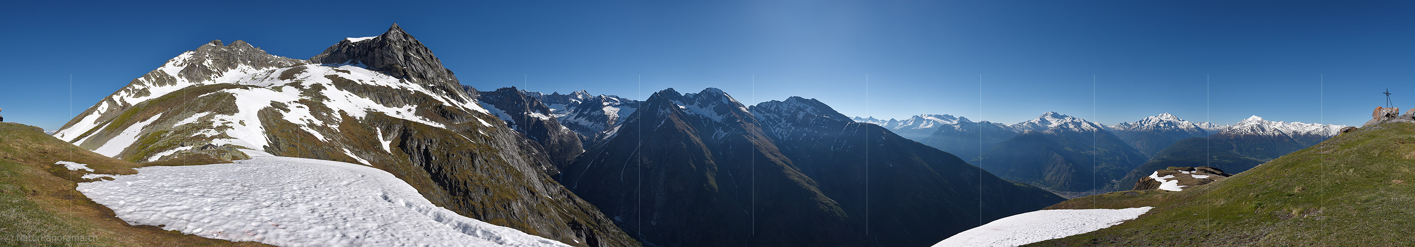 P019807: 360° Panorama photo Wiwannihütte and Roti Chüe E