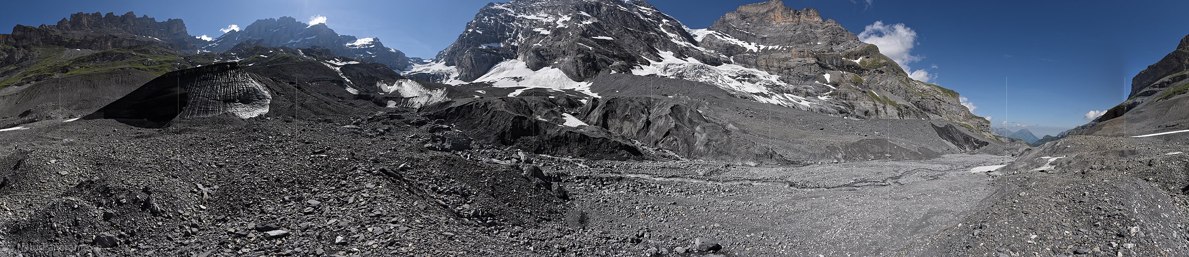 P019933: 360° Panoramafoto Gamchigletscher (Stand 6.2017)