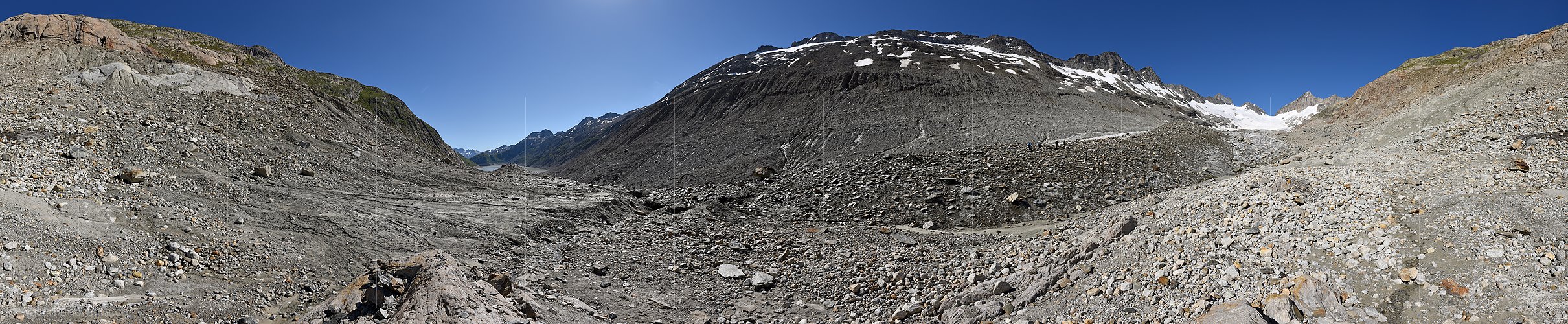 P020066: 360° Panoramafoto Oberaargletscher (Stand 7.2017)