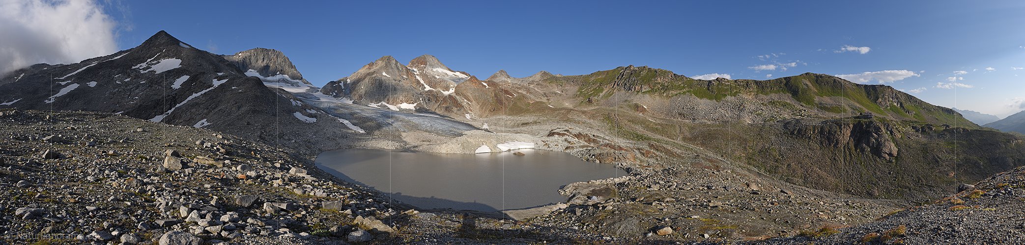 P020283: 360° Panoramafoto Witenwasserengletscher (Stand 8.2017)