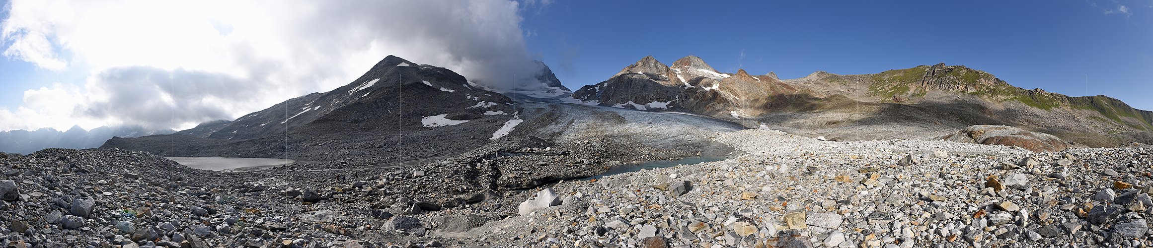 P020290: Panoramafoto Witenwasserengletscher (Stand 8.2017)