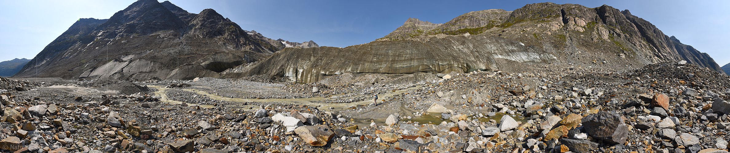 P020479: 360° Panoramafoto Unteraargletscher (Stand 8.2017)