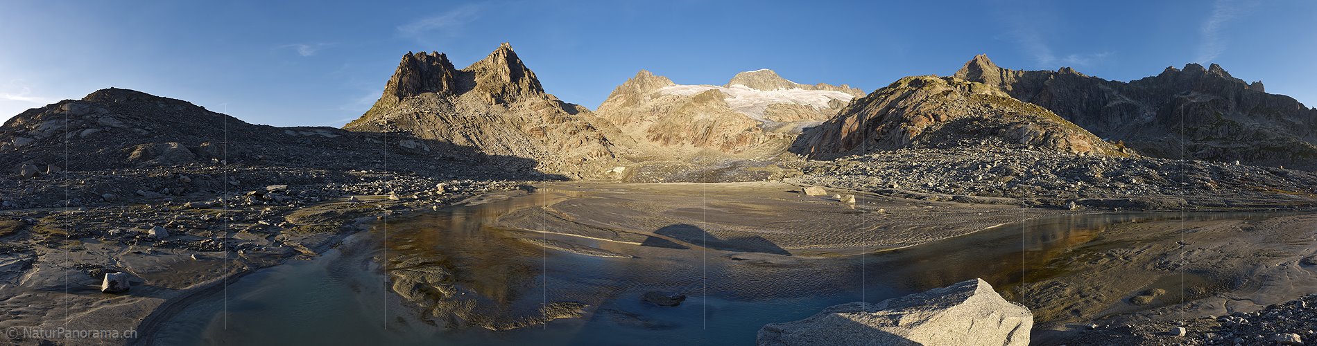 P020541: Panoramafoto Tiefengletscher (Stand 29.8.2017)