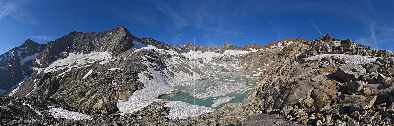 P021692: Panoramafoto Gruebengletscher