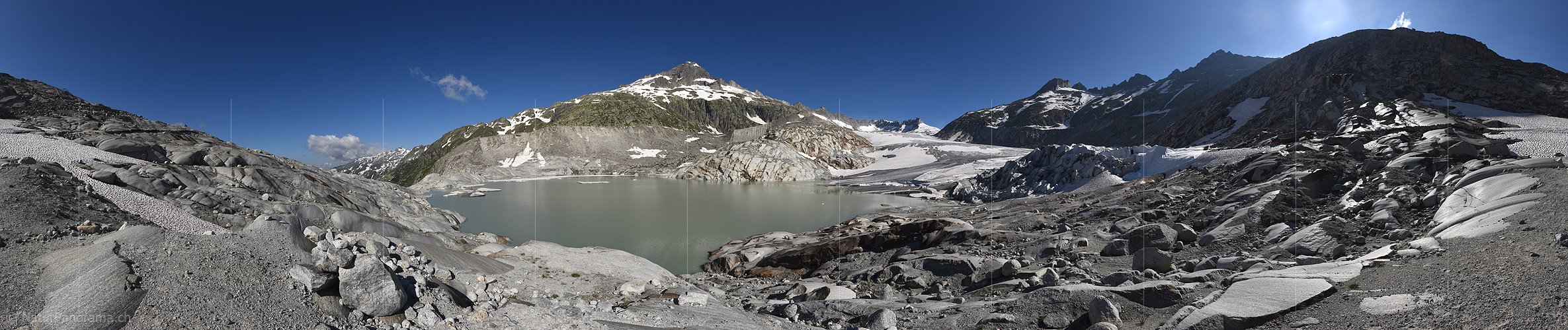 P023138: Panoramafoto Rhonegletscher (Stand 7.2019)
