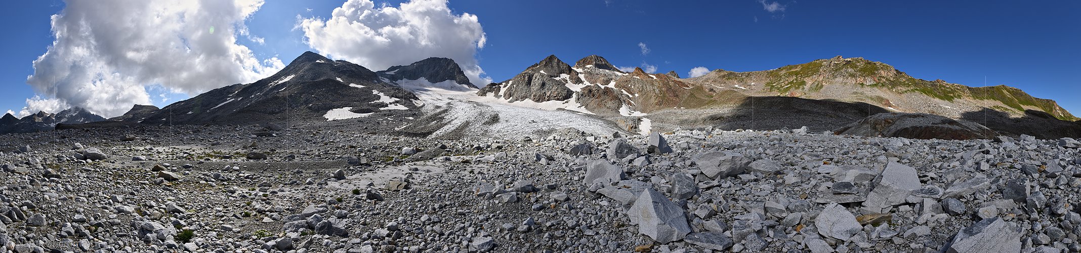 P023569: Panoramic photo Witenwasseren glacier (Date: 8.2019)